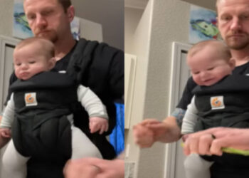 bambino non riesce a smettere di ridere