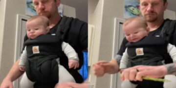 bambino non riesce a smettere di ridere