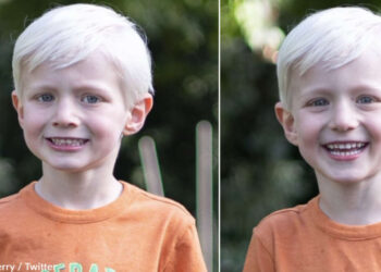 Papà condivide il modo esilarante in cui fa sorridere i bambini per una foto