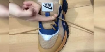 come allacciare le scarpe