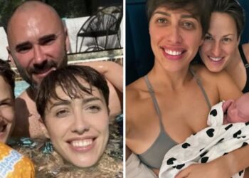 La donna ha avuto un figlio con la fidanzata grazie alla donazione di sperma dell’ex marito. vivono tutti insieme