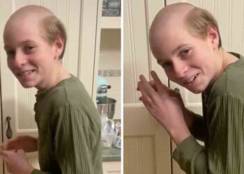 I fan dei Simpson lodano la mamma che ha permesso a suo figlio di farsi tagliare i capelli da Mr. Burns. è identico