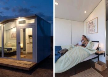 Vivresti in questa minuscola casa prefabbricata?