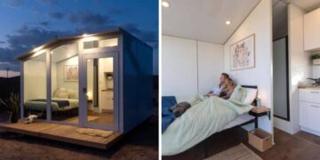 Vivresti in questa minuscola casa prefabbricata?